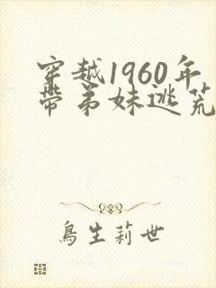 穿越1960年带弟妹逃荒的小说