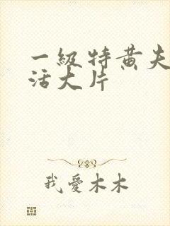 一级特黄夫妻生活大片