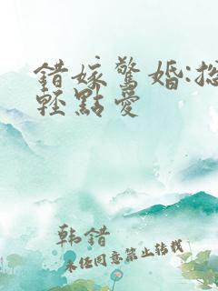 错嫁惊婚:总裁轻点爱