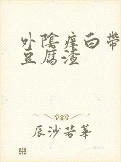 外阴痒白带黄像豆腐渣