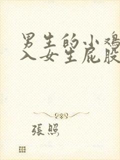 男生的小鸡鸡插入女生屁股里的视频