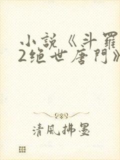 小说《斗罗大陆2绝世唐门》