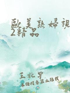 欧美熟妇视频92精品