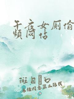 午夜女厕偷拍视频网站