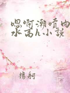 嗯啊潮喷肉失禁水高h小说