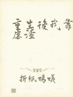 重生后我靠美貌虐渣