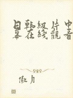 日韩级片中文字幕在线观看
