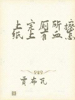 上完厕所擦屁股纸上有血怎么调理