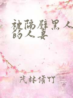 被隔壁黑人侵犯的人妻