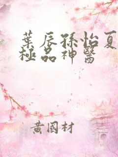 叶辰孙怡夏若雪极品神医