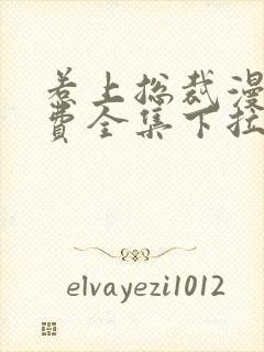 惹上总裁漫画免费全集下拉式未删减