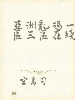 亚洲乱码一区二区三区在线播放