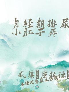 月经期排尿刺痛小肚子疼