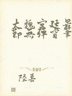 大魏宫廷最新章节无弹窗笔趣阁