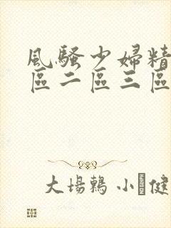 风骚少妇精品一区二区三区四区