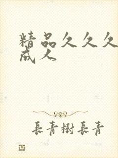 精品久久久久久成人