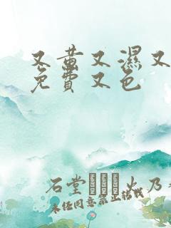 又黄又湿又爽又免费又色