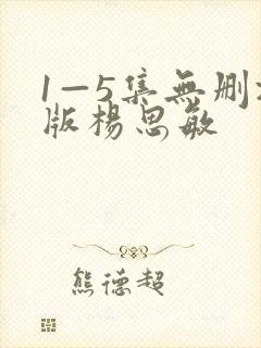 1—5集无删减版杨思敏
