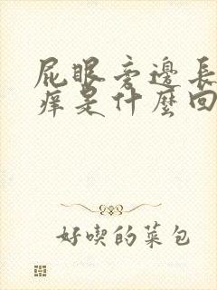 屁眼旁边长疙瘩痒是什么回事