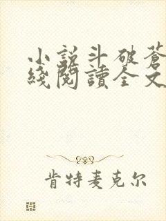 小说斗破苍穹在线阅读全文