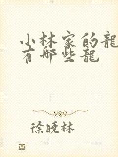 小林家的龙女仆有哪些龙