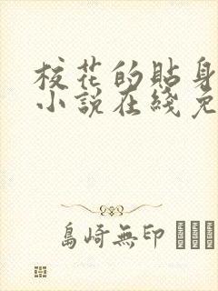 校花的贴身高手小说在线免费看