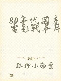 80年代国产老电影战争片