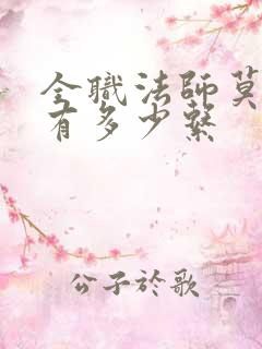 全职法师莫凡拥有多少系