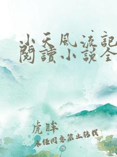 小天风流记免费阅读小说全文