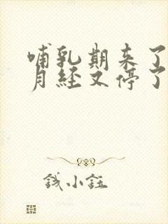 哺乳期来了一次月经又停了正常吗