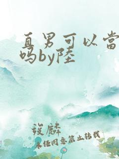 直男可以当老婆吗by陆