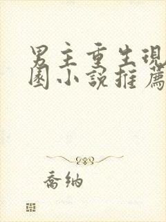 男主重生现代校园小说推荐