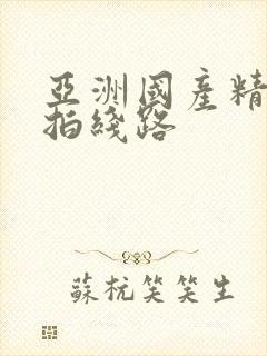 亚洲国产精品自拍线路