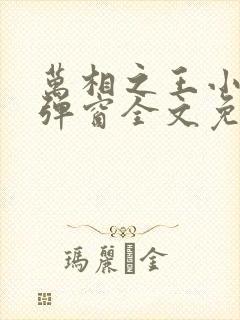 万相之王小说无弹窗全文免费阅读