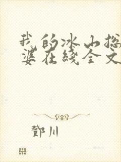 我的冰山总裁老婆在线全文阅读