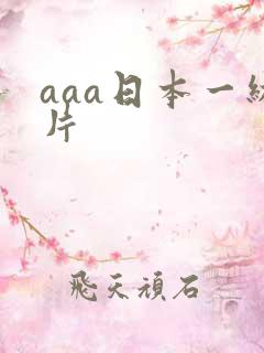 aaa日本一级片