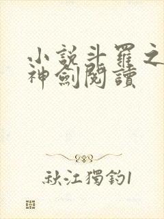 小说斗罗之灵珠神剑阅读