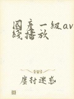 国产一级av在线播放