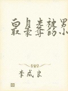 白月光被男主强取豪夺的小说