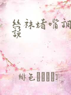 丝袜堵嘴调教小说