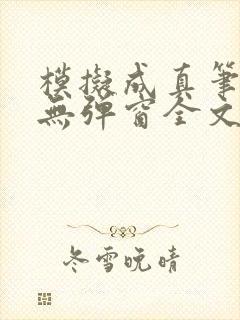 模拟成真笔趣阁无弹窗全文阅读