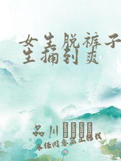 女生脱裤子让男生捅到爽