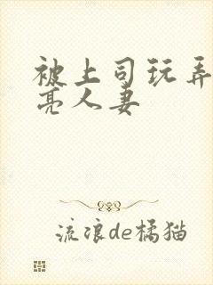 被上司玩弄的漂亮人妻