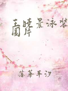 王晓晨泳装高清图片