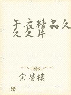 午夜精品久久久久久片