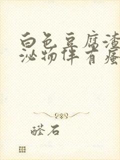 白色豆腐渣样分泌物伴有瘙痒红肿