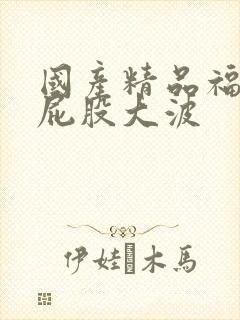 国产精品福利大屁股大波