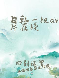 日韩一级av影片在线