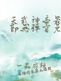 天武神帝最新章节无弹窗免费阅读