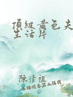 顶级黄色夫妻牲生活片